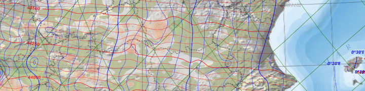 Mapas y Modelos Geomagnéticos de España