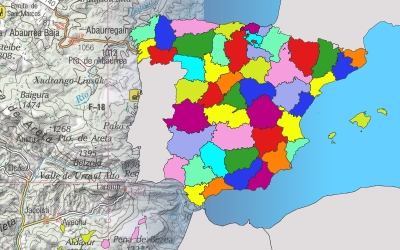 Mapas provinciales 1:200.000 ráster